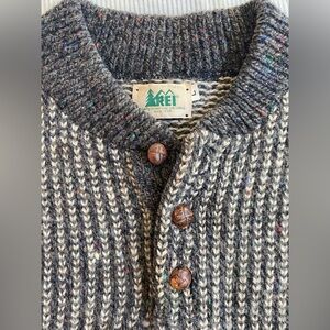 Vintage 100% Wool R.E.I. Sweater EUC